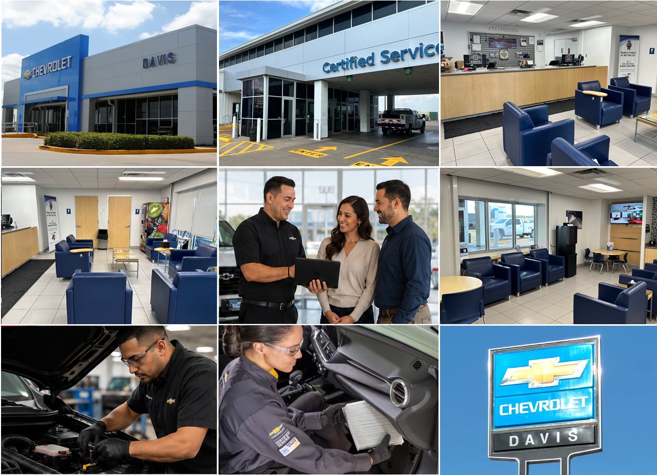Davis Chevrolet service center amenities